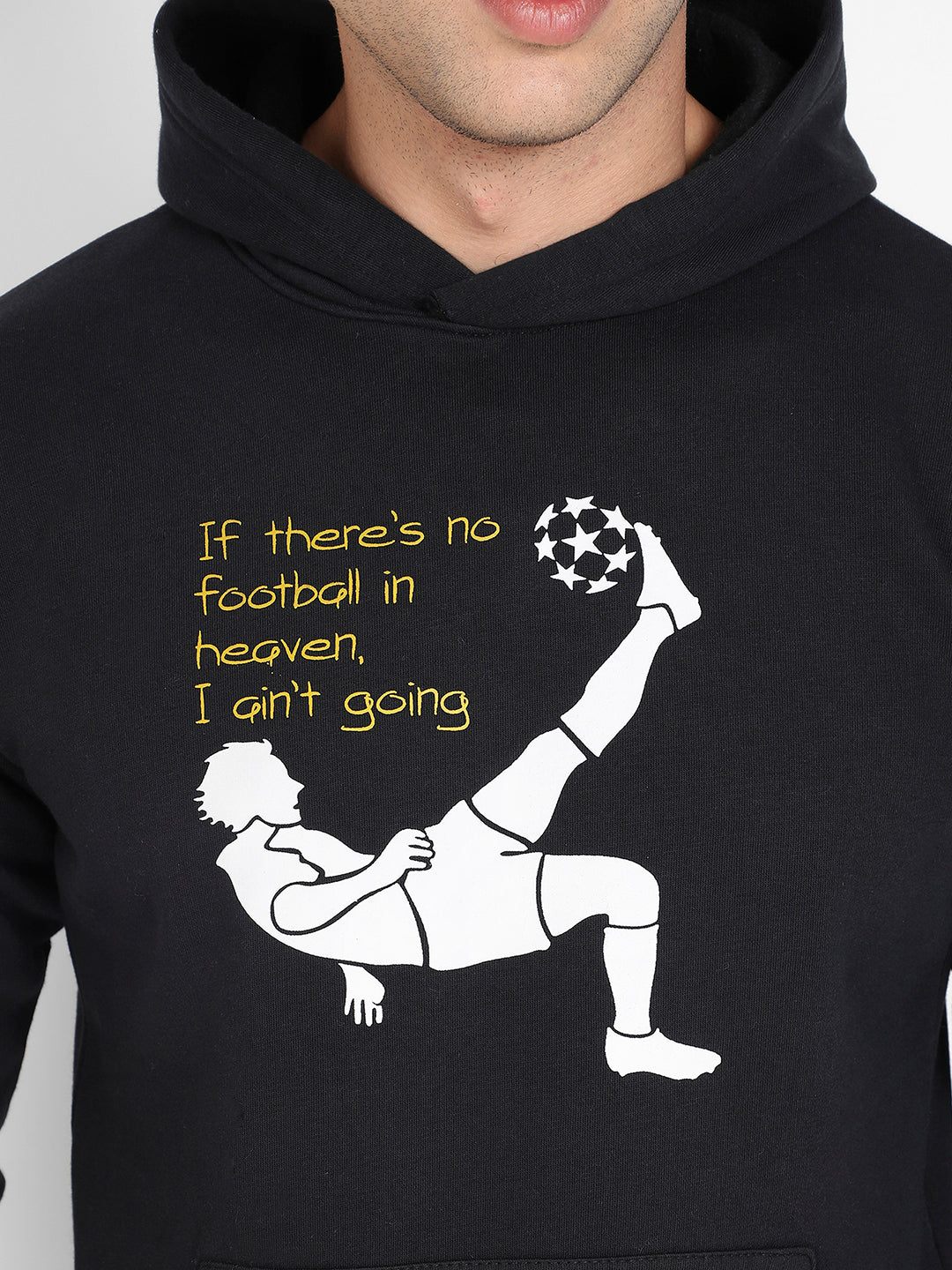 Football Hoodie With Kangaroo Pocket - Image 7