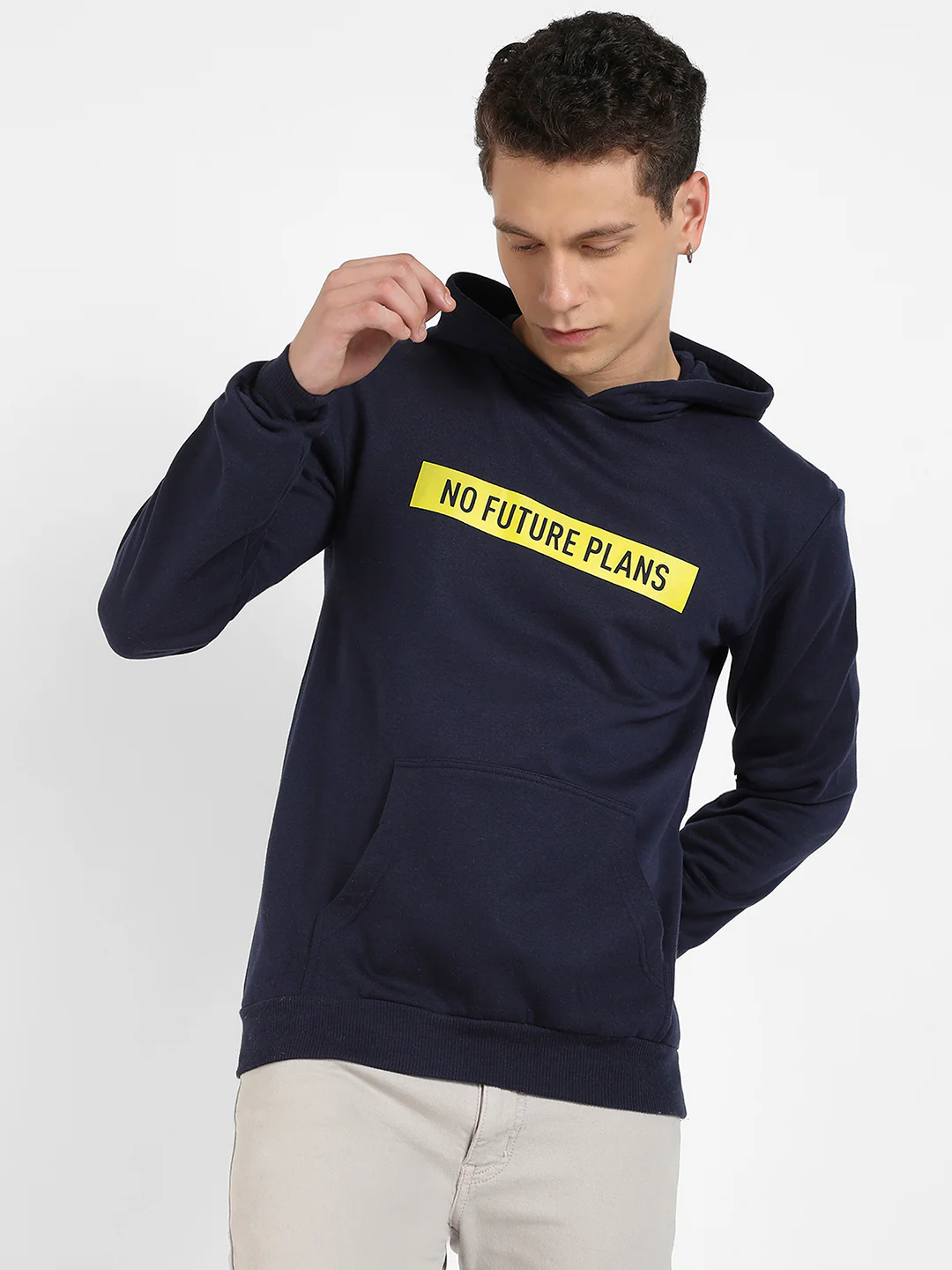 No Future Plans Hoodie With Kangaroo Pocket - Image 2