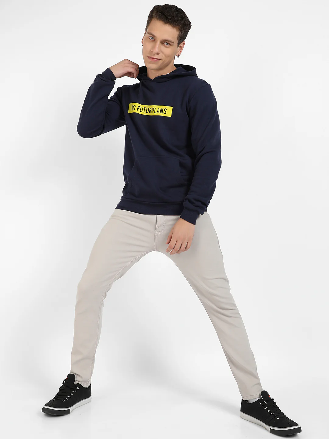 No Future Plans Hoodie With Kangaroo Pocket - Image 5