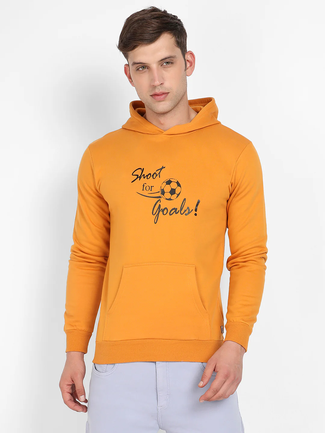 Shoot For Goals Hoodie With Kangaroo Pocket - Image 2