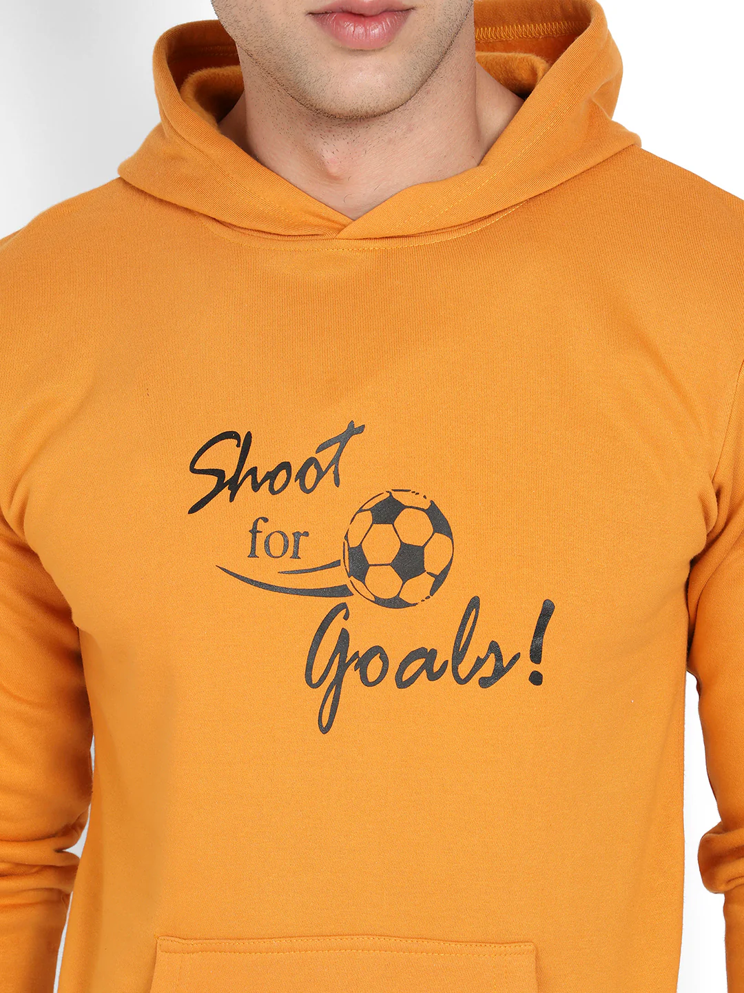 Shoot For Goals Hoodie With Kangaroo Pocket - Image 7