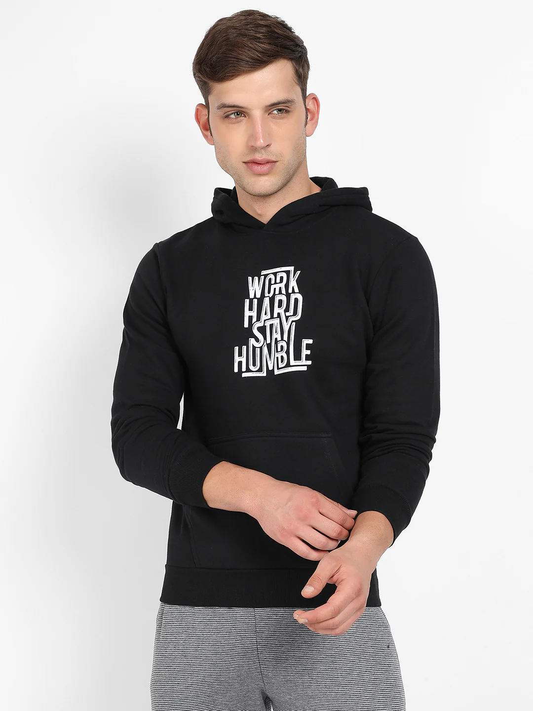 Work Hard Stay Humble Hoodie - Image 2
