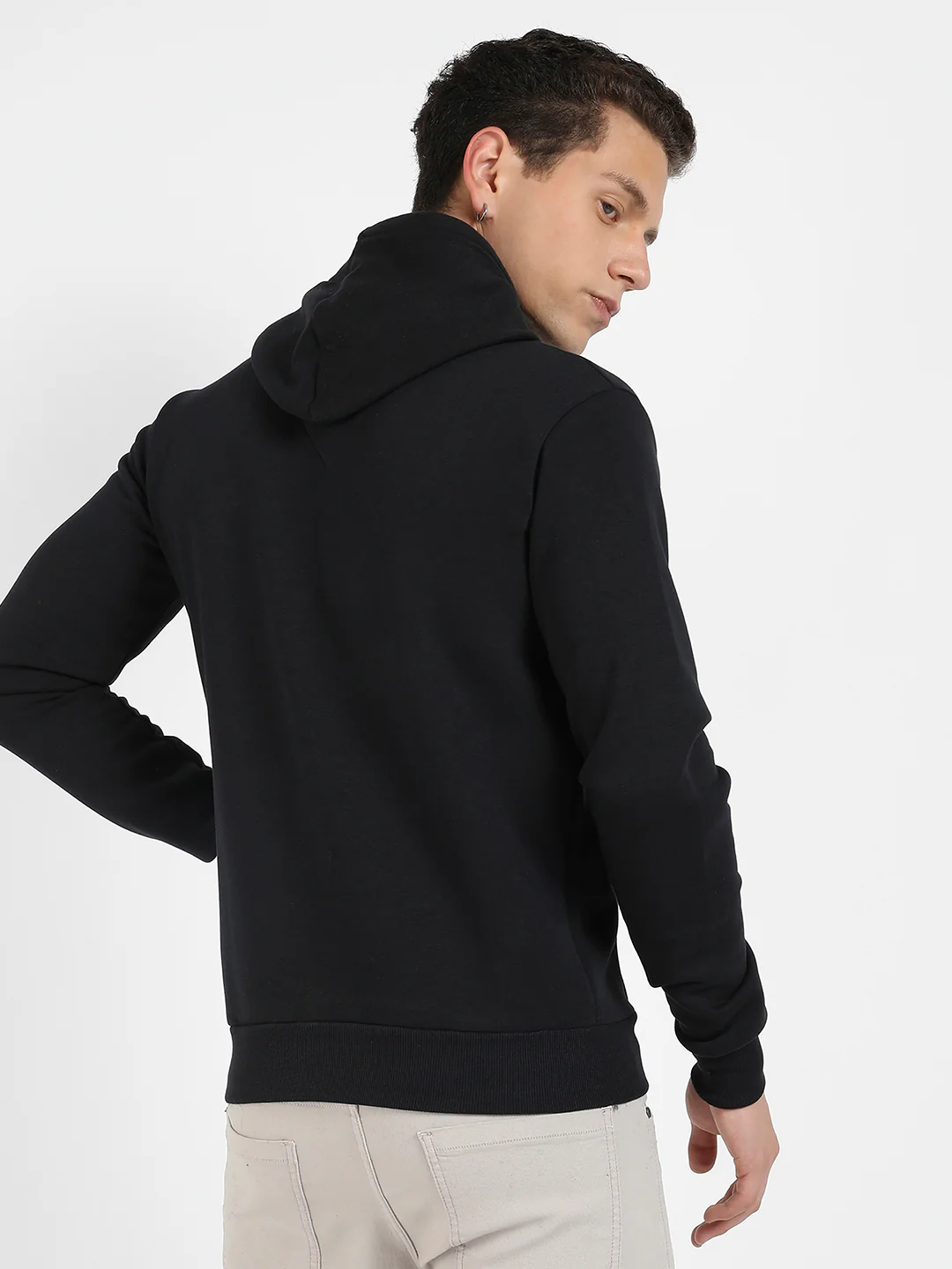 Water Molecules Hoodie With Kangaroo Pocket - Image 4