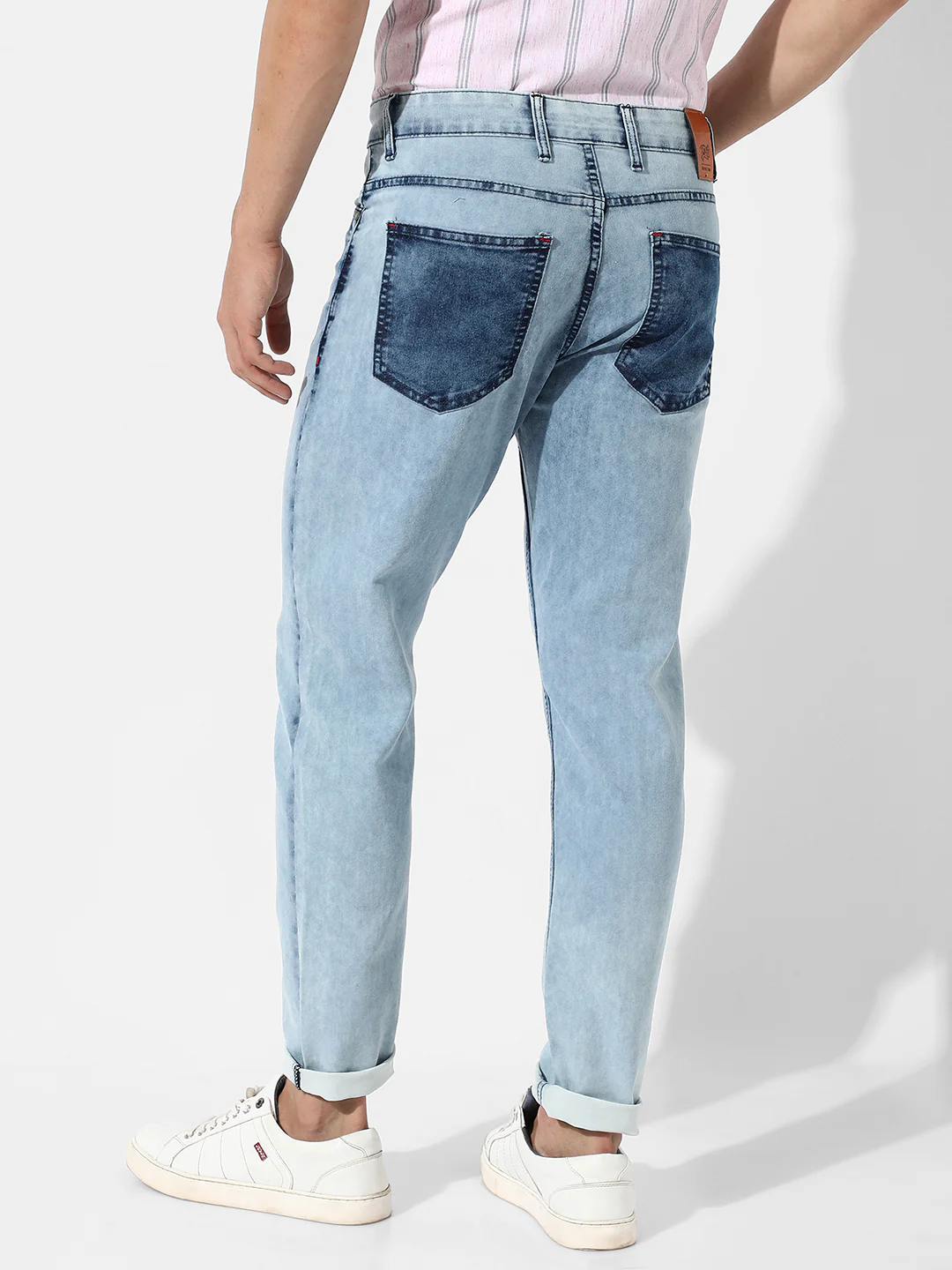 Light-Wash Denim Jeans - Image 6