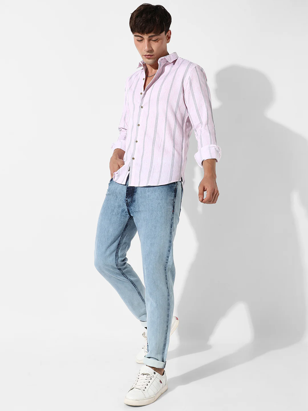 Light-Wash Denim Jeans - Image 7
