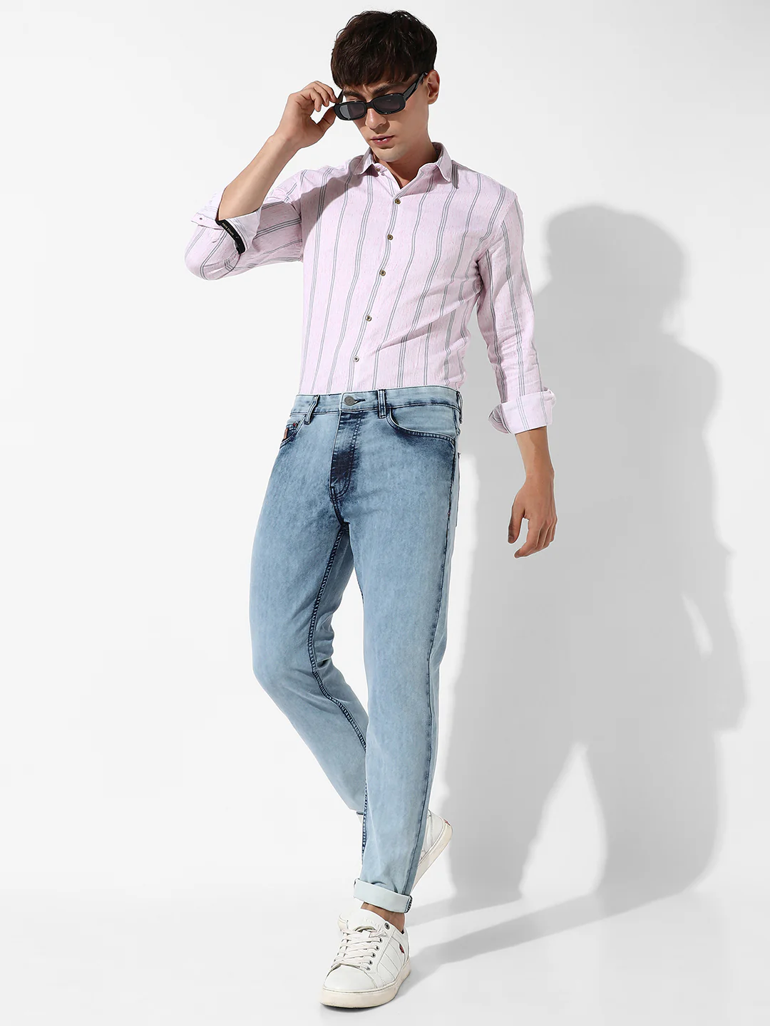 Light-Wash Denim Jeans - Image 8
