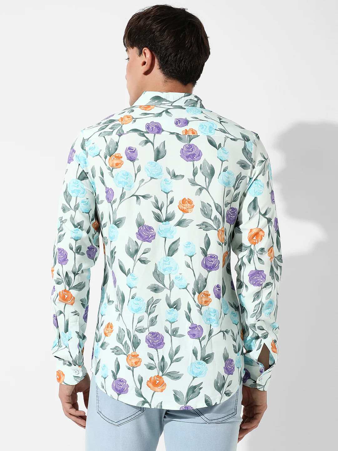 Rose Garden Print Shirt - Image 6