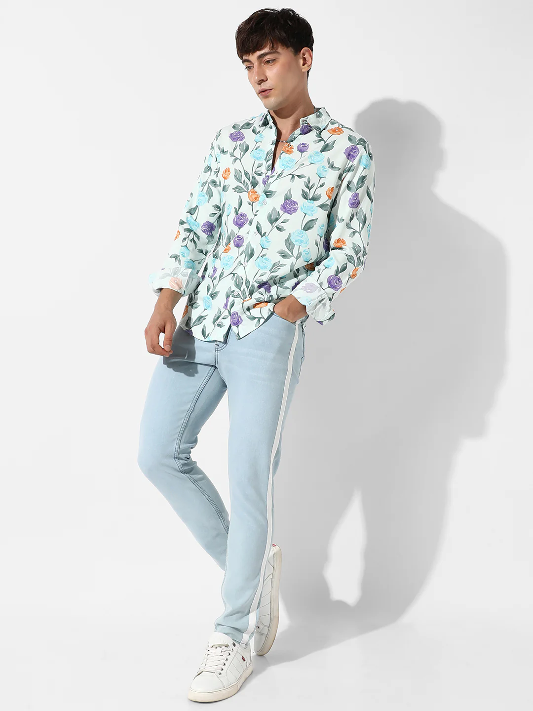 Rose Garden Print Shirt - Image 7