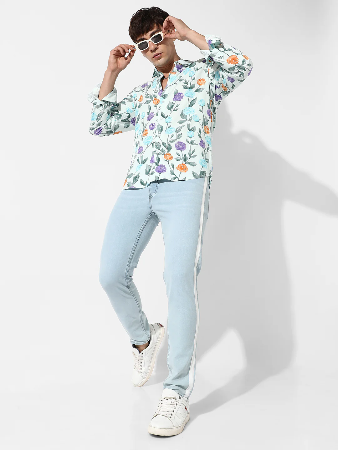 Rose Garden Print Shirt - Image 8