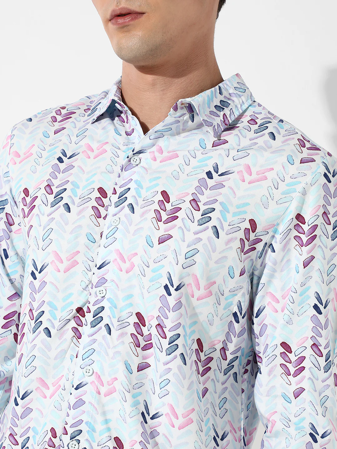 Abstract Print Shirt - Image 10