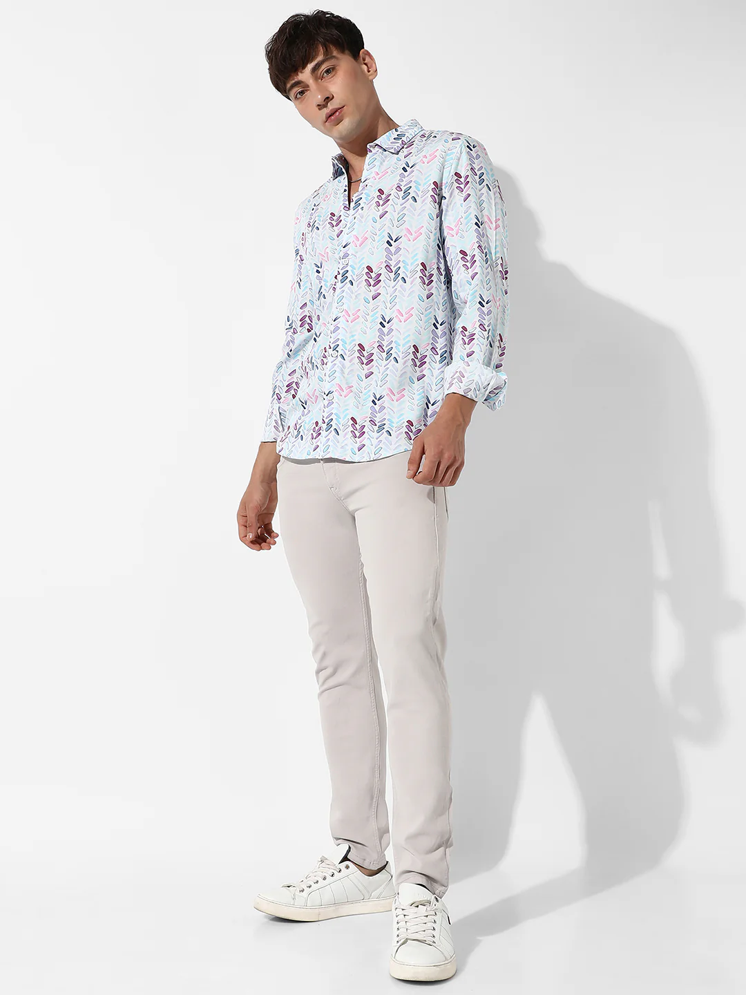 Abstract Print Shirt - Image 8