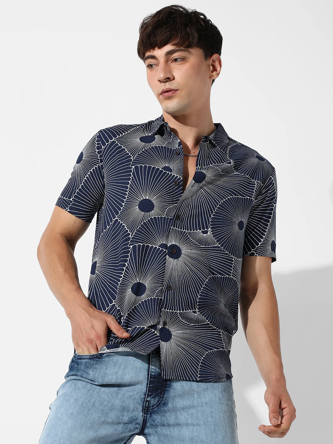 Mushroom Print Shirt - Image 4