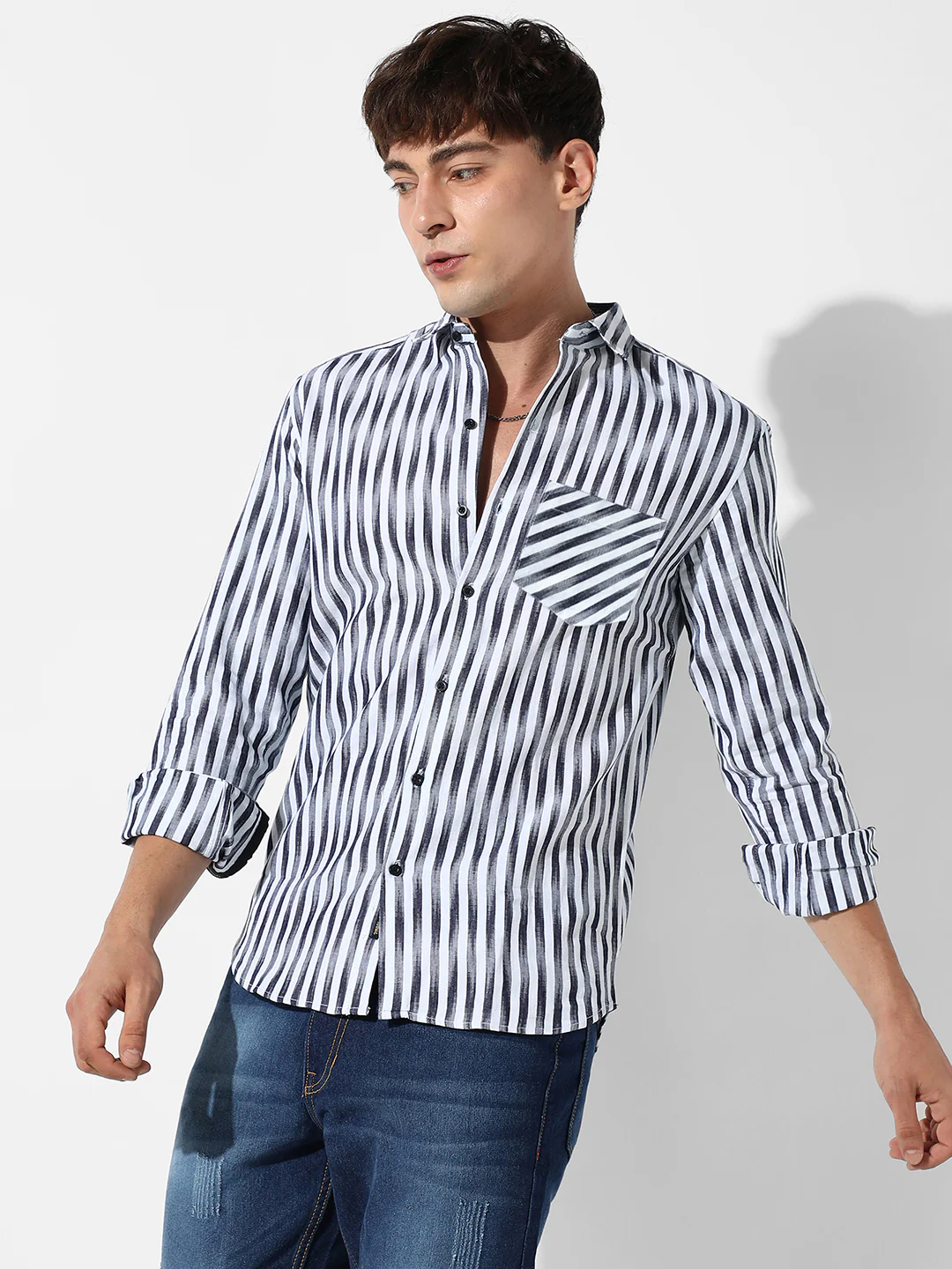 Ombre Stripe Shirt - Image 5
