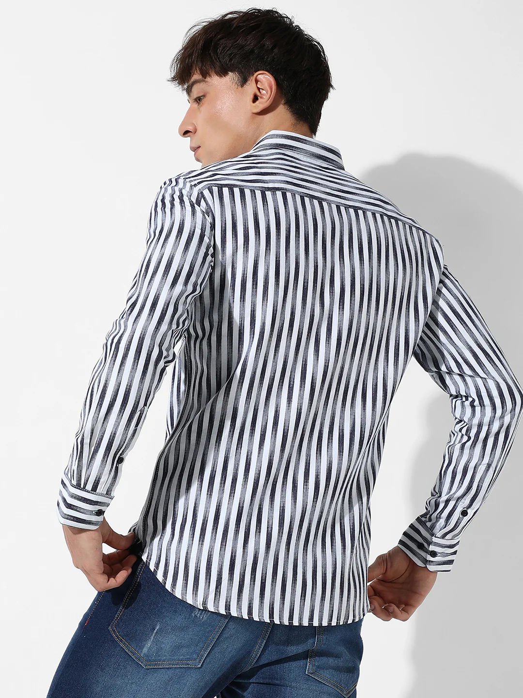 Ombre Stripe Shirt - Image 6