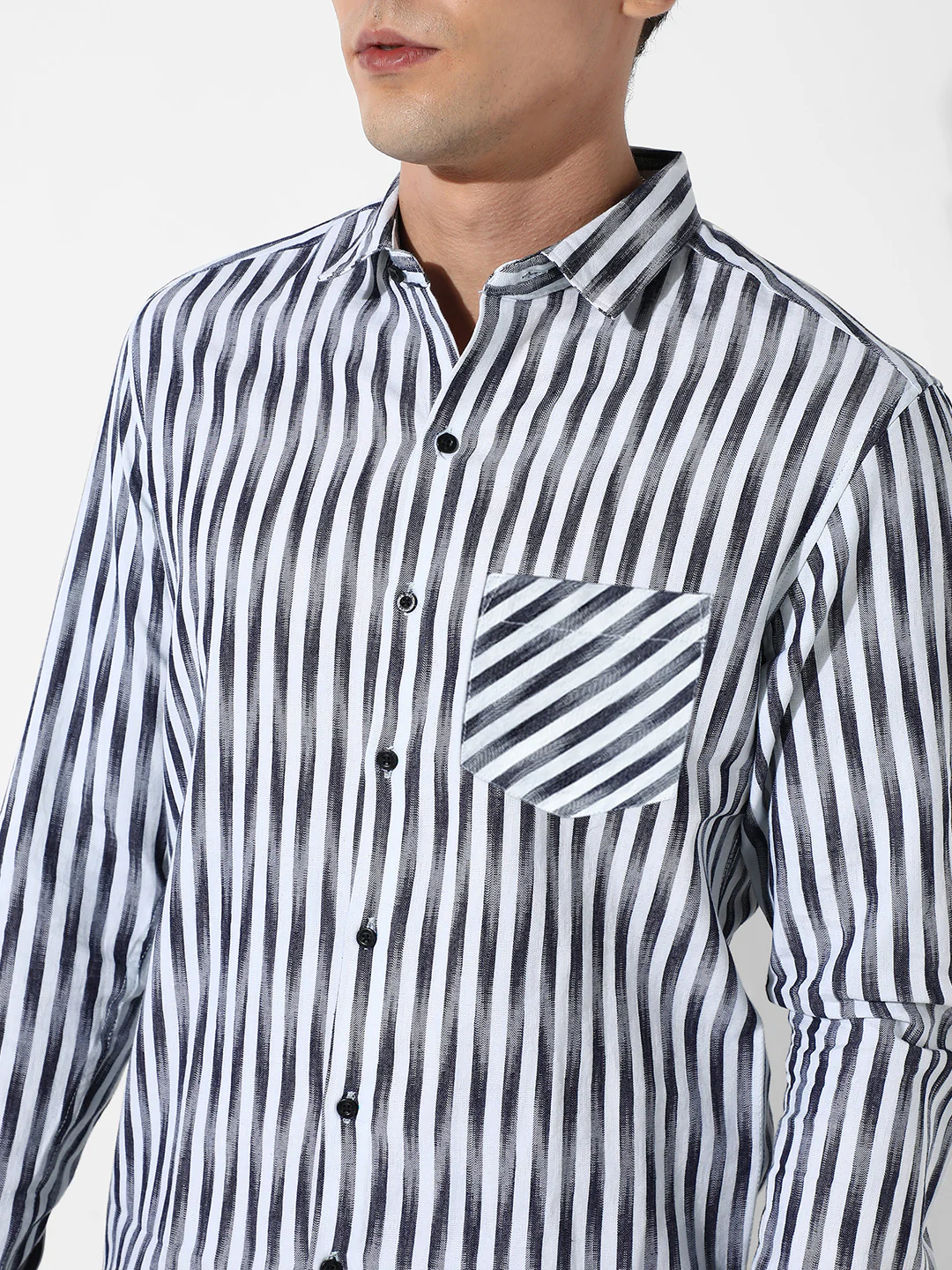 Ombre Stripe Shirt - Image 9