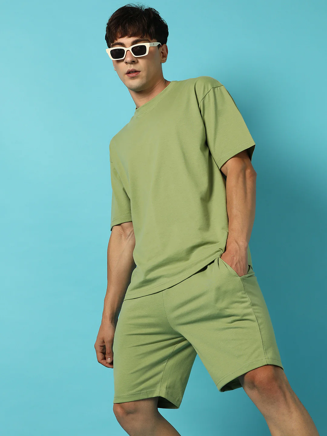 Oversized Solid Co-Ord Set - Image 8