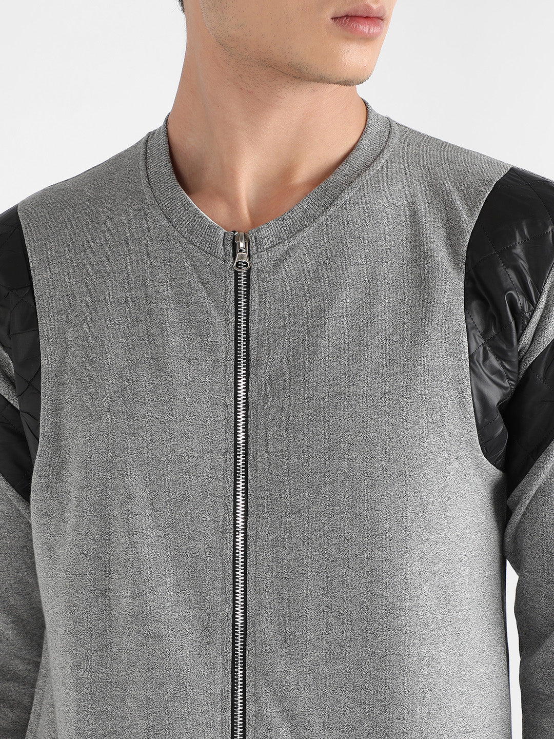 Zip-Front Jacket With Contrast Detail - Image 7