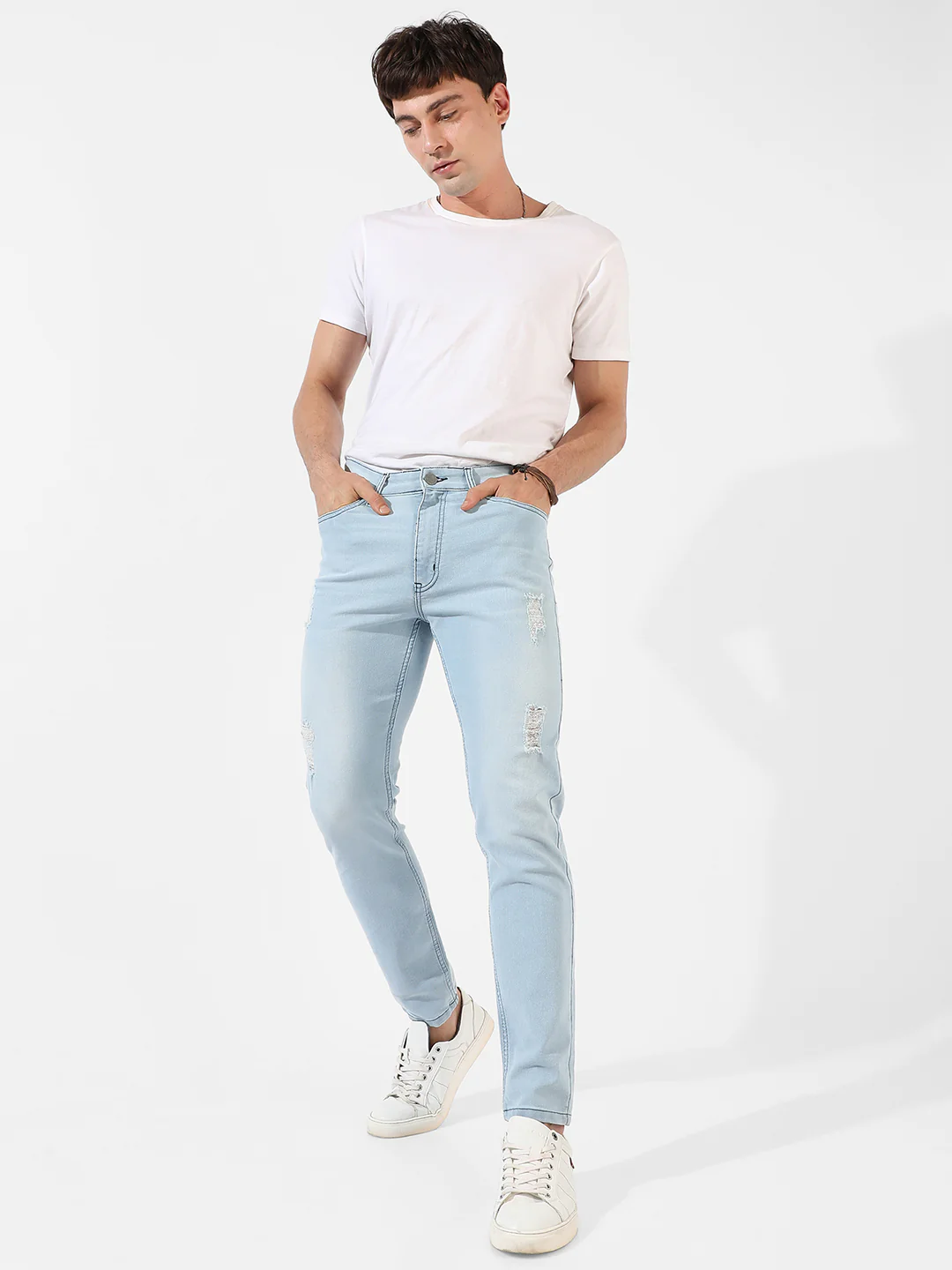 Light-Washed Denim Jeans - Image 6
