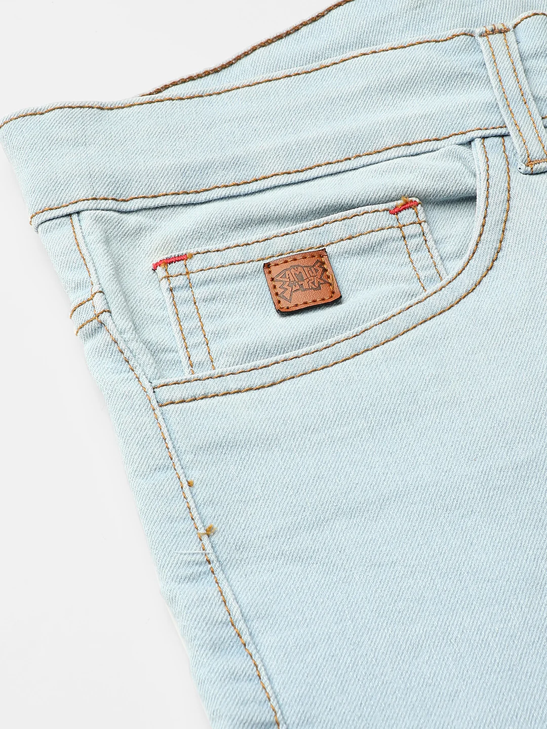Light-Washed Denim Jeans - Image 10
