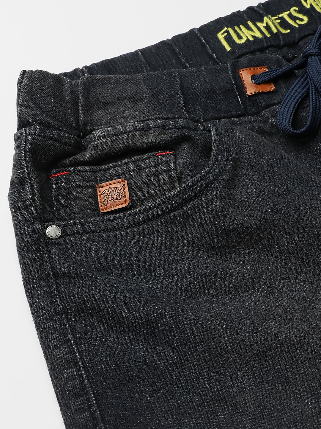 Cinched Hem Denim Jeans - Image 10