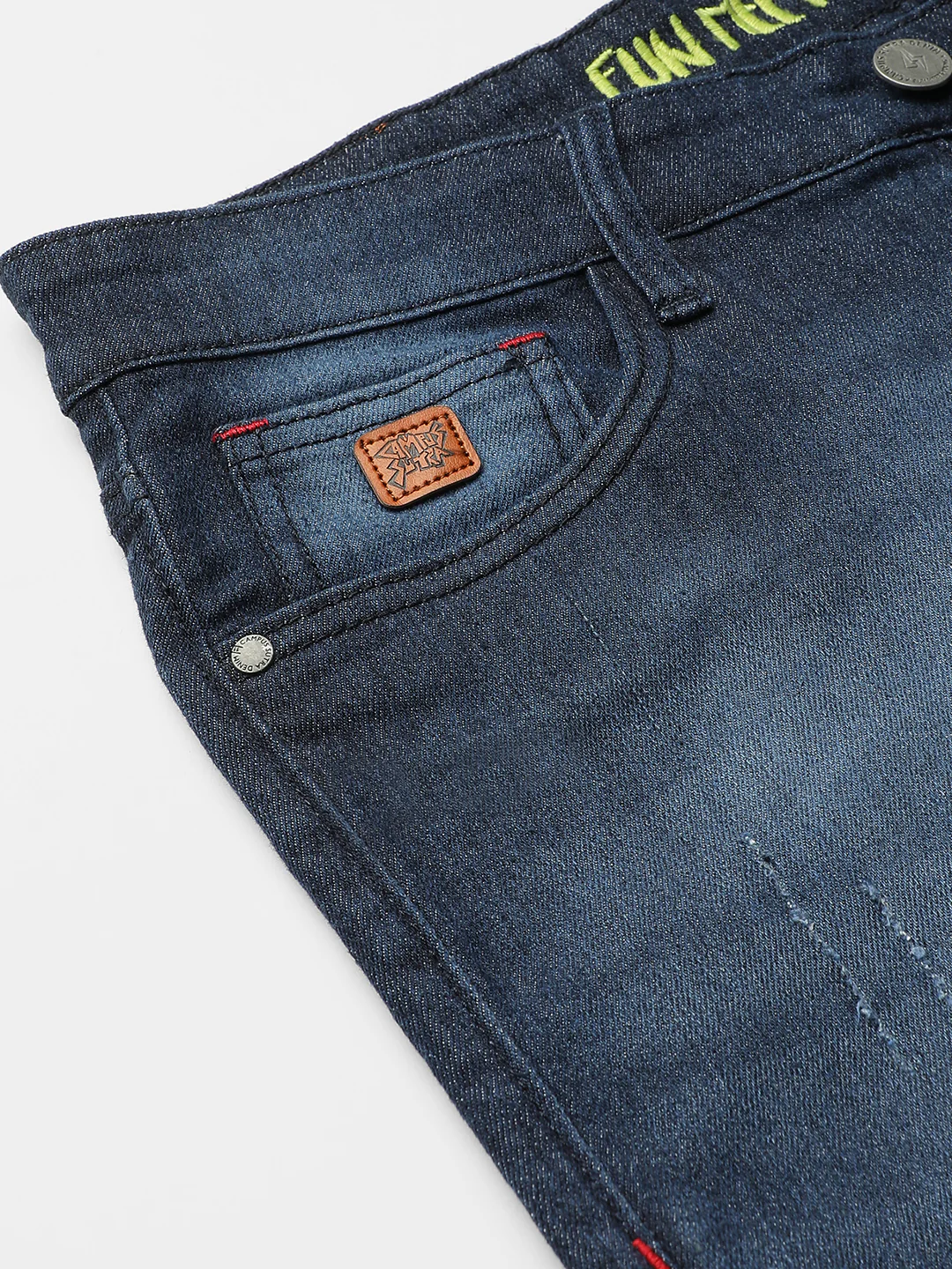 Dark-Washed Denim Jeans - Image 10