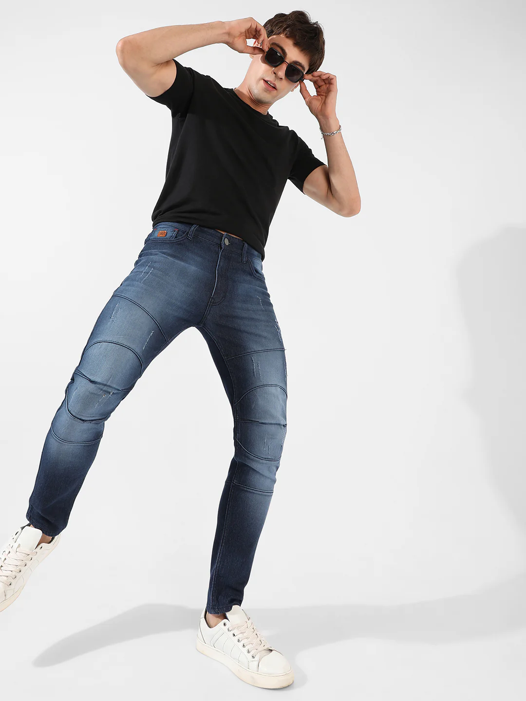 Dark-Washed Denim Jeans - Image 7