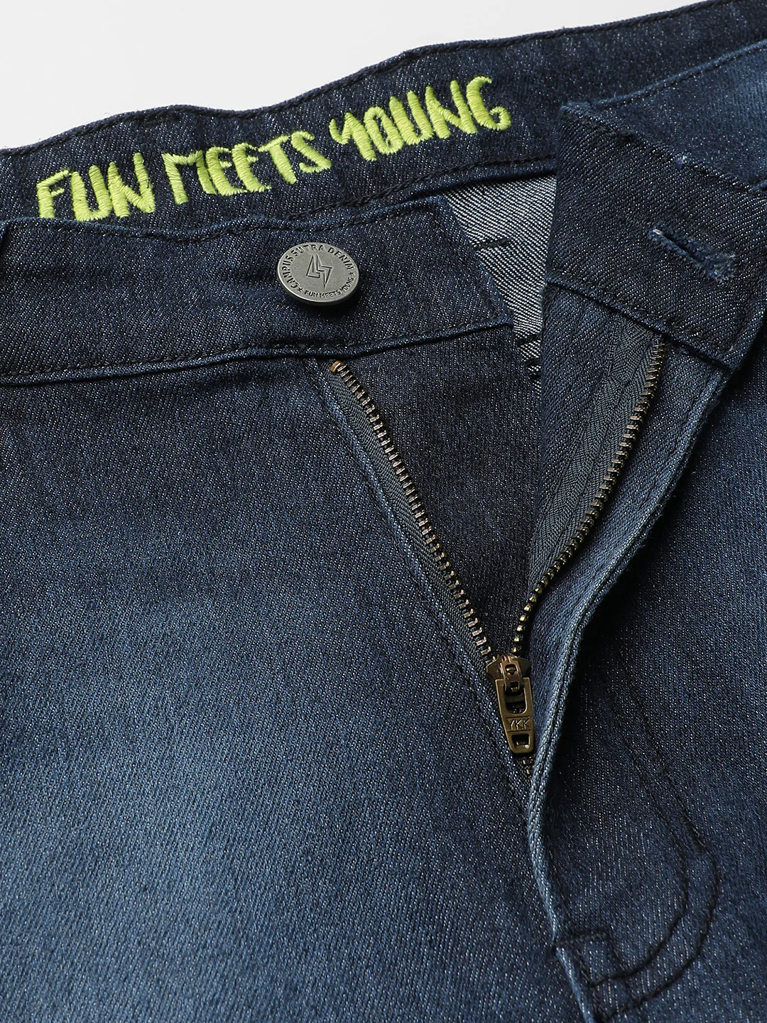 Dark-Washed Denim Jeans - Image 9