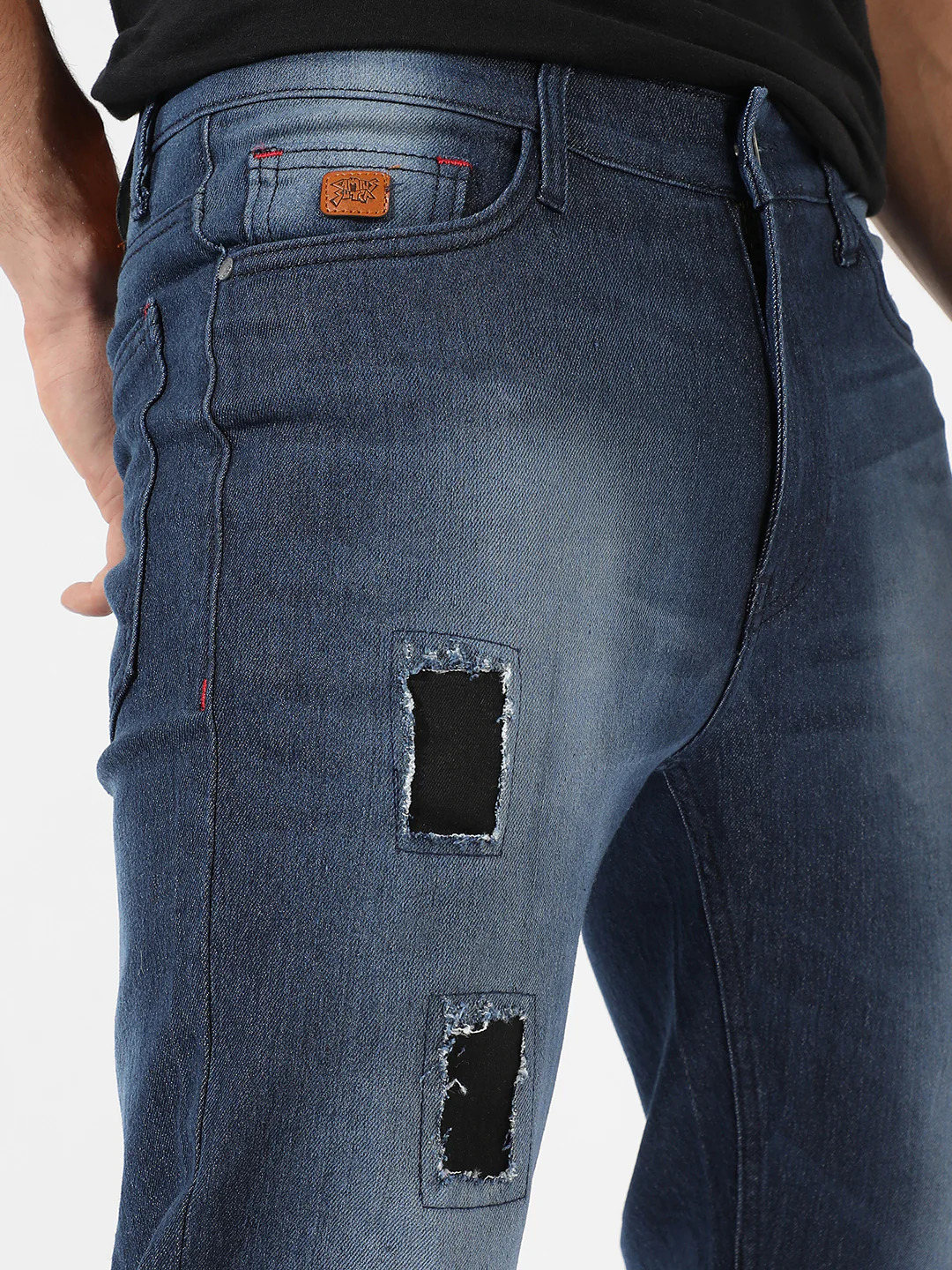 Torn Denim Jeans - Image 8