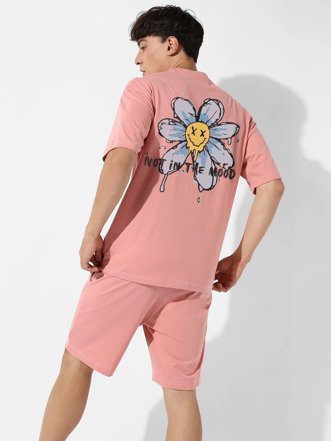 Peach Cupid Oversized Co-Ord Set - Image 4
