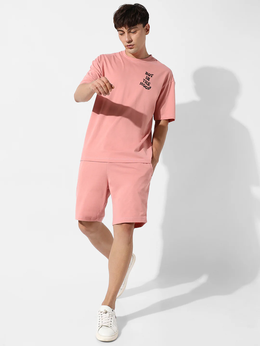 Peach Cupid Oversized Co-Ord Set - Image 5
