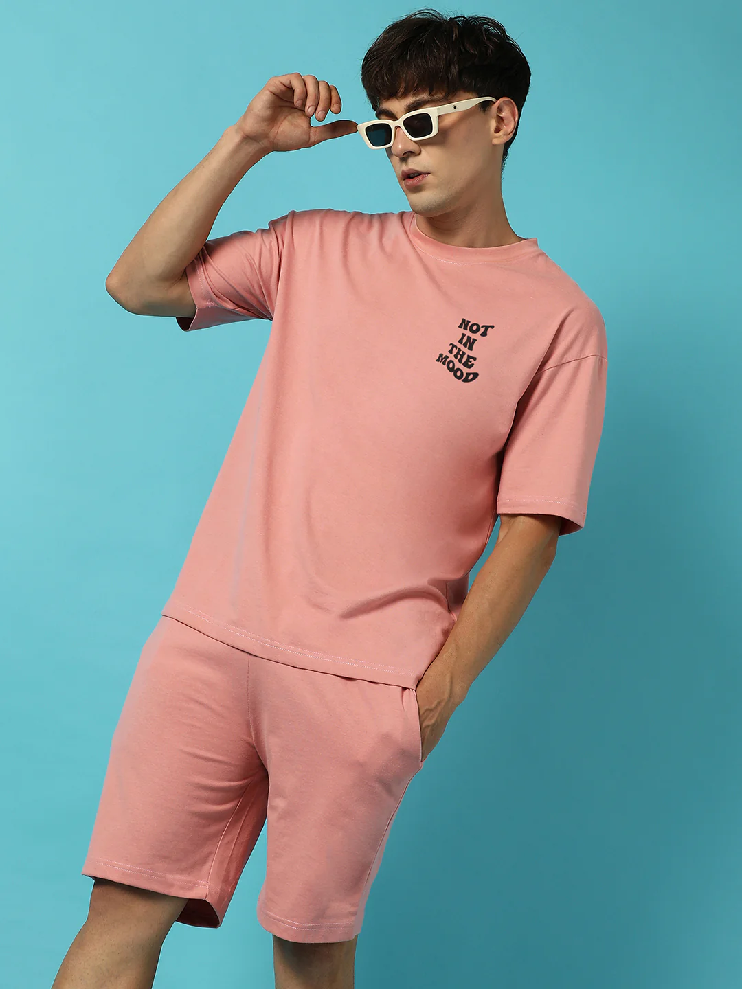 Peach Cupid Oversized Co-Ord Set - Image 8