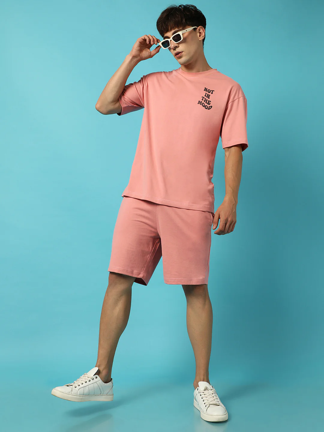 Peach Cupid Oversized Co-Ord Set - Image 9