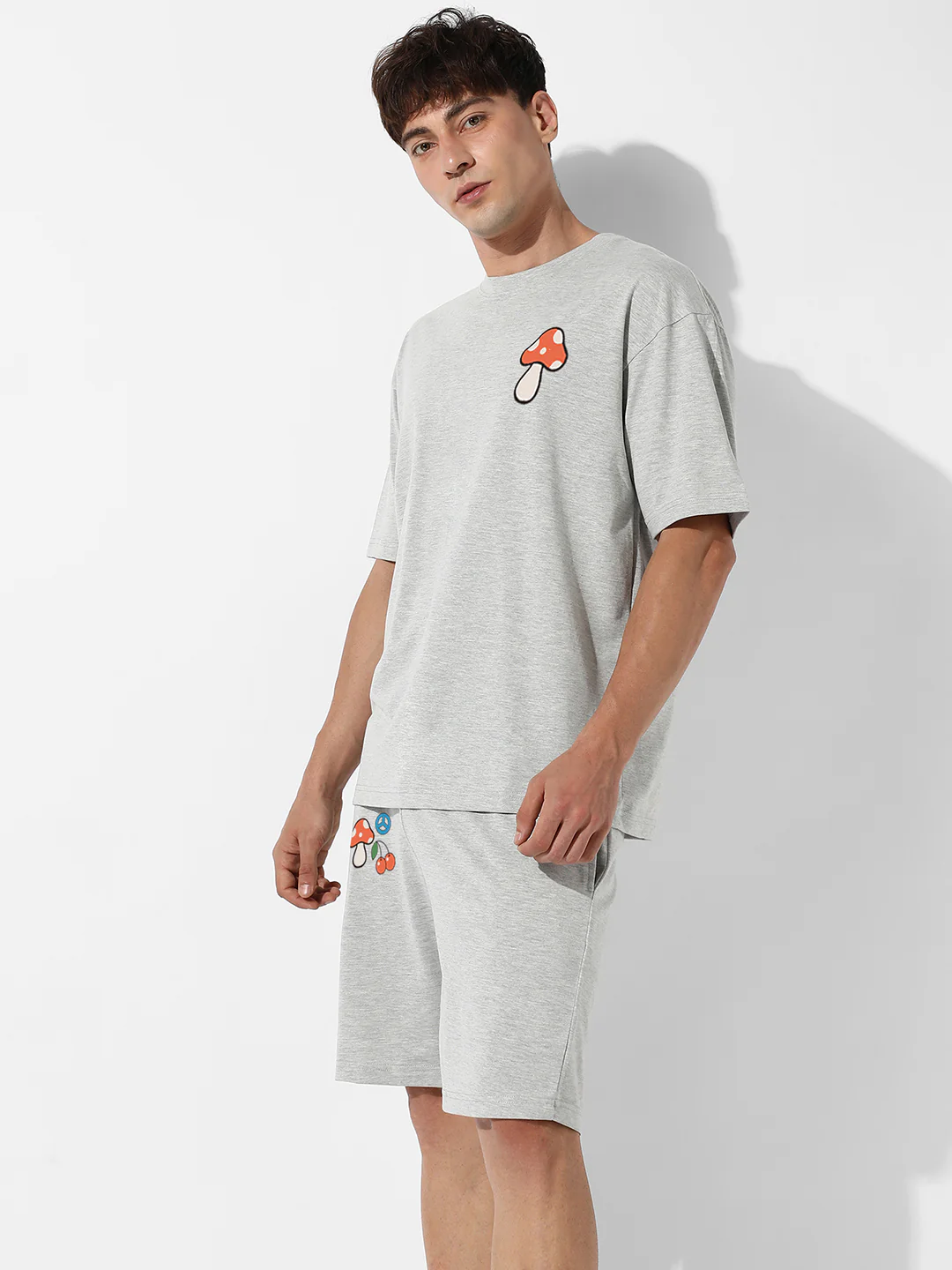 Peach Cupid Oversized Co-Ord Set - Image 6