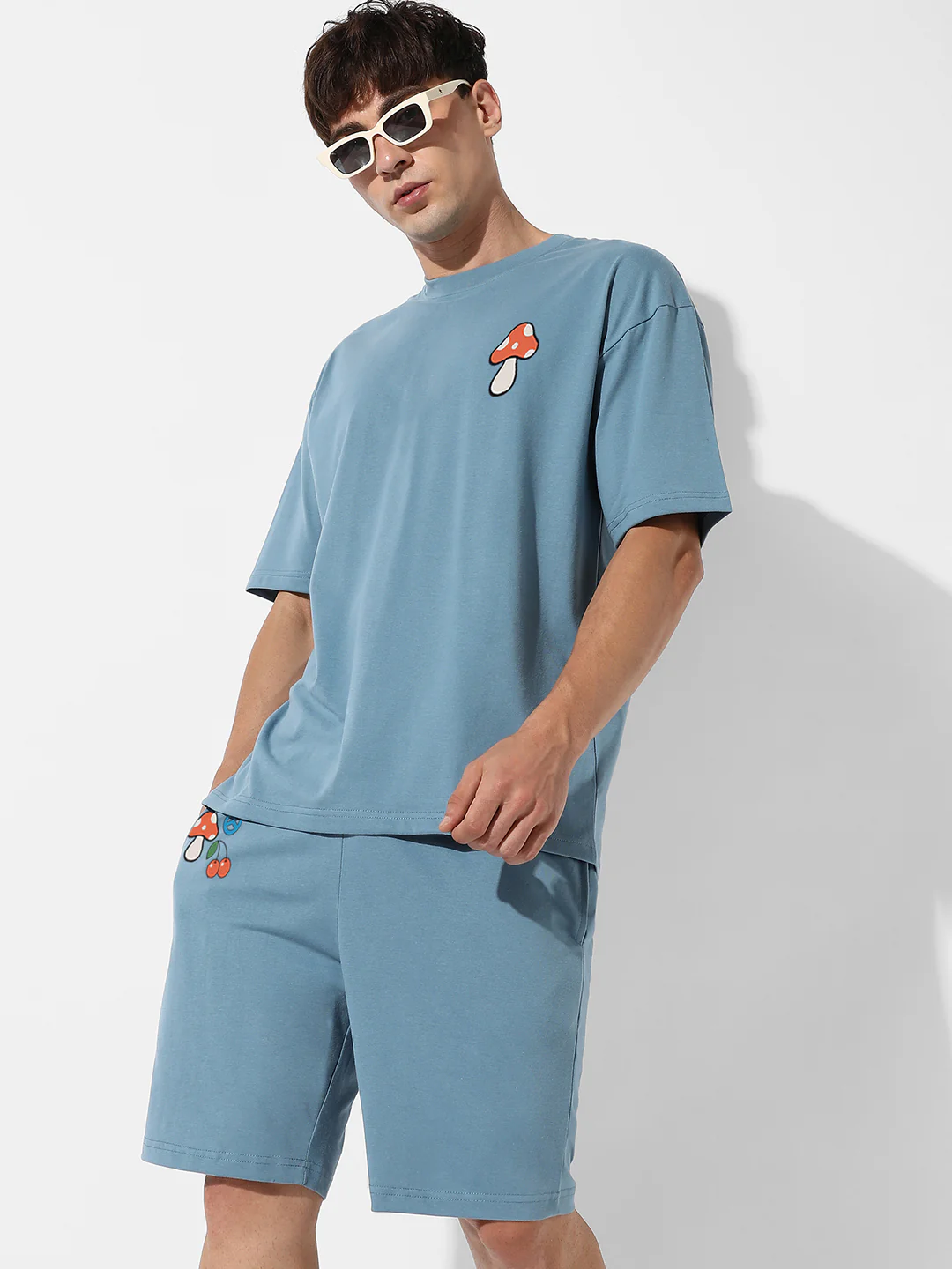 Peach Cupid Oversized Co-Ord Set - Image 4