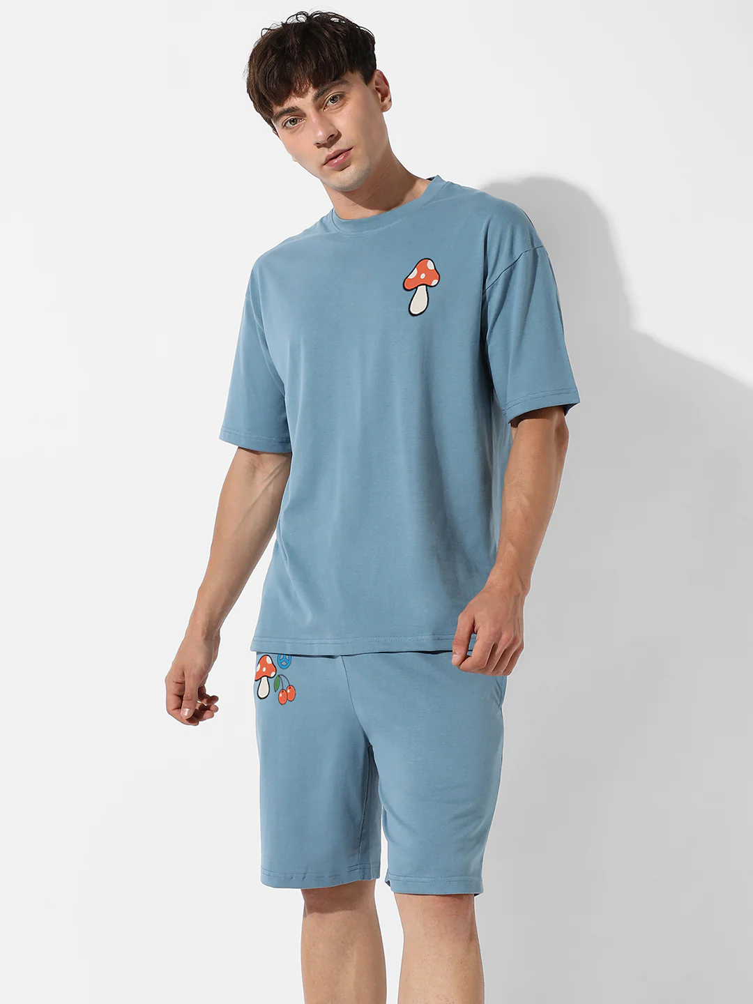 Peach Cupid Oversized Co-Ord Set - Image 5