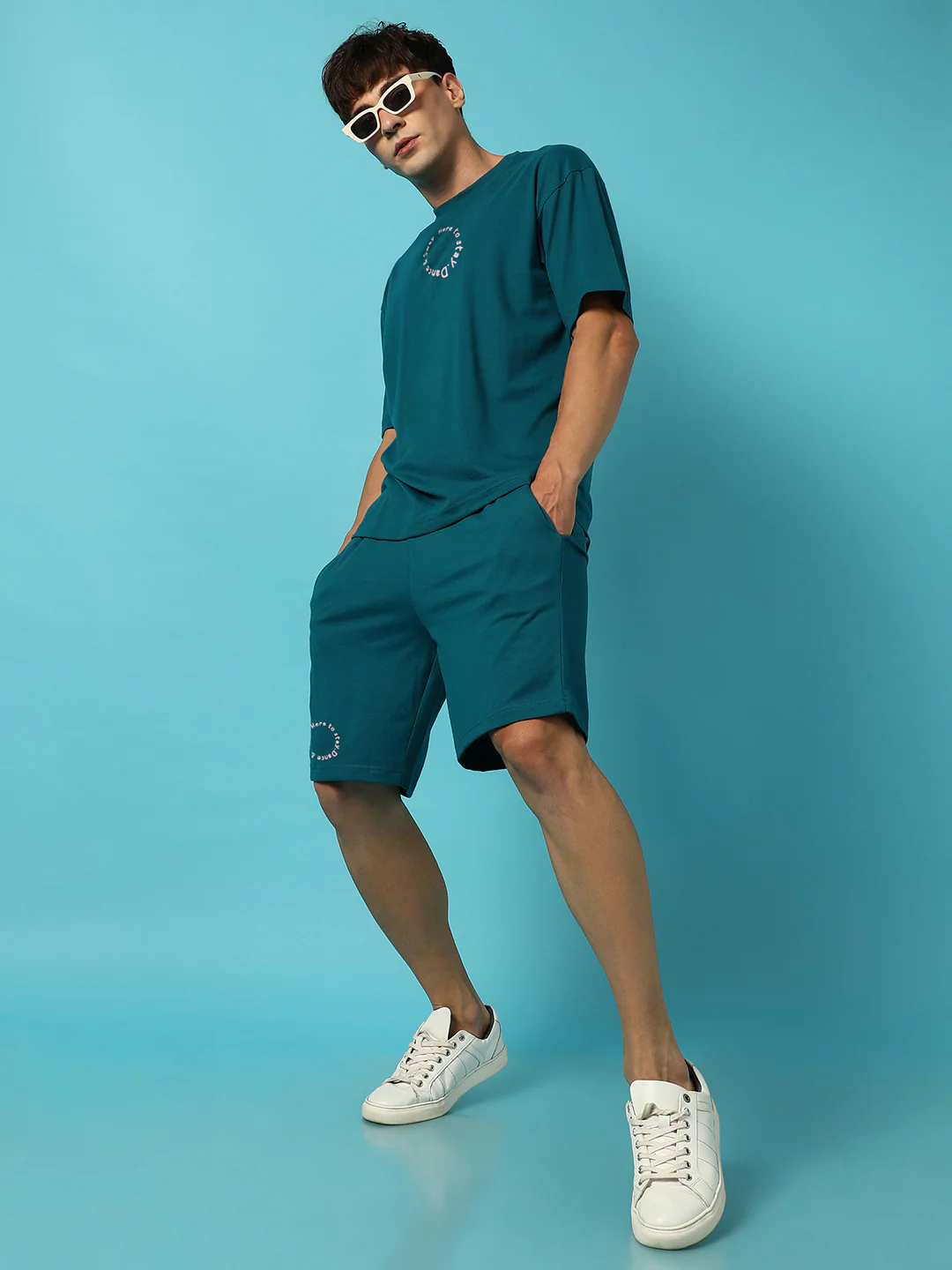 Teal Cupid Oversized Co-Ord Set - Image 2