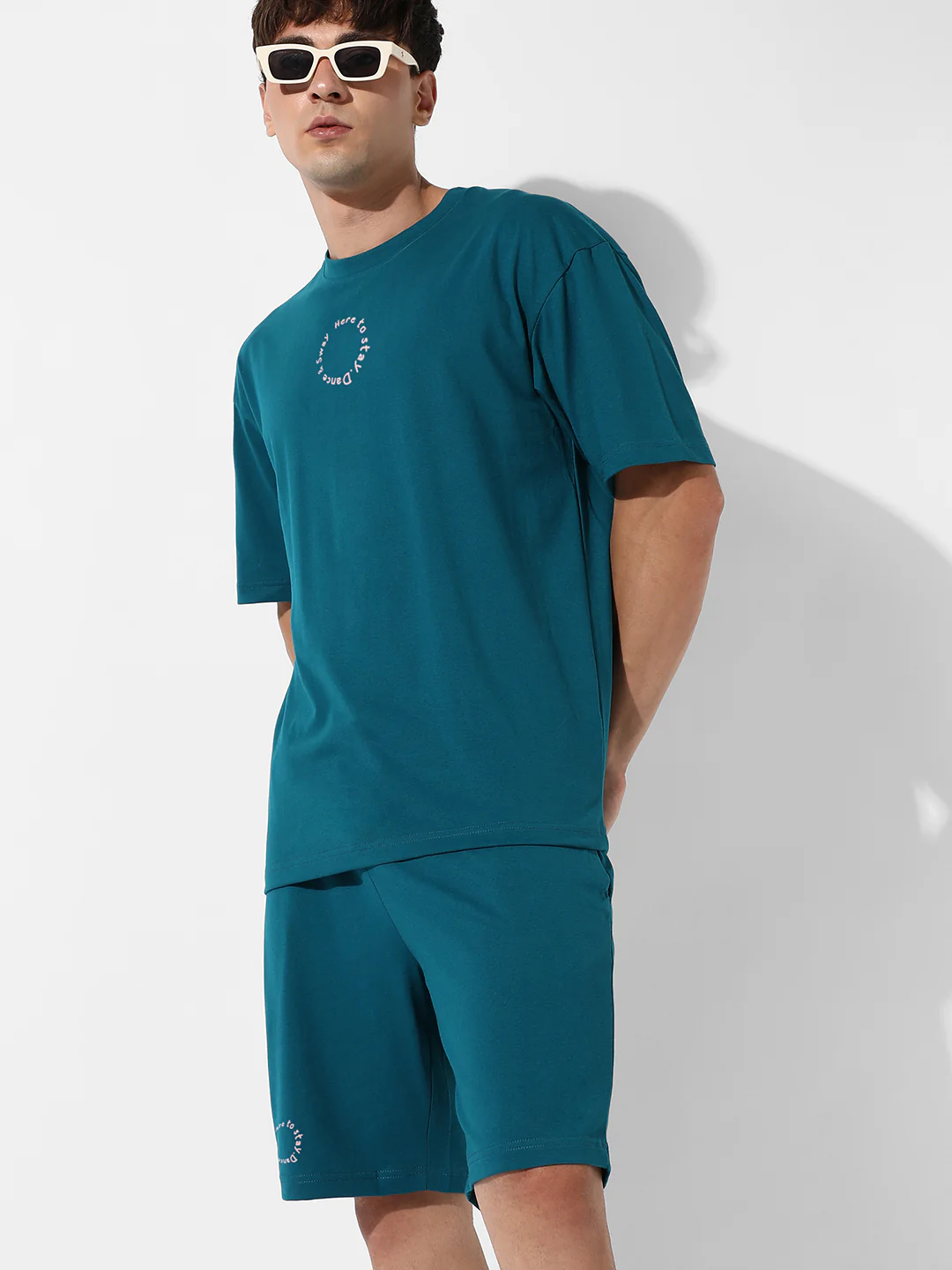 Teal Cupid Oversized Co-Ord Set - Image 4