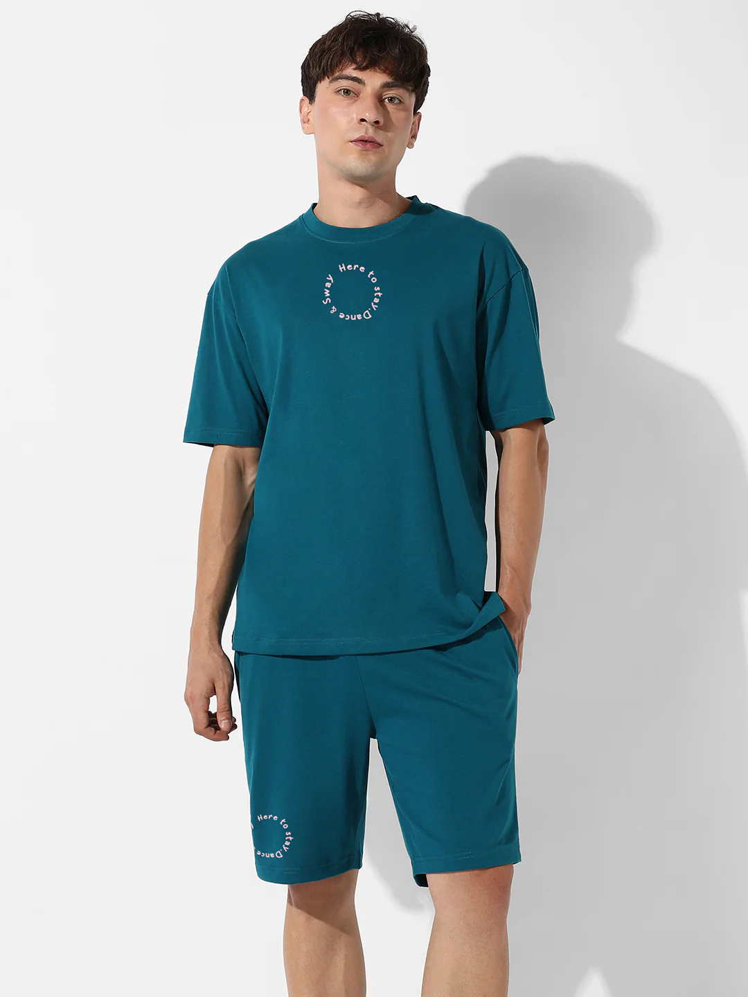 Teal Cupid Oversized Co-Ord Set - Image 5
