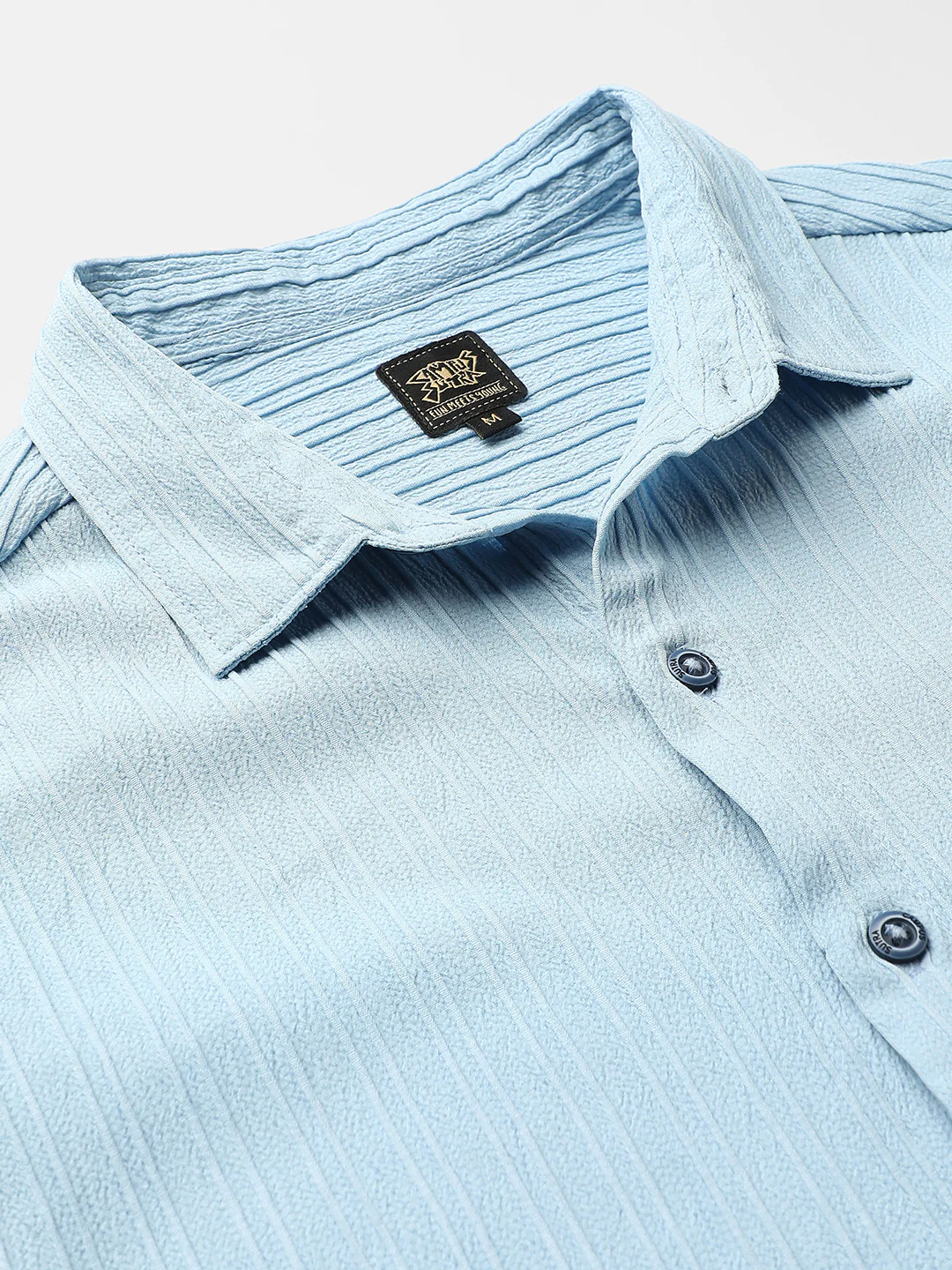 Self-Design Striped Shirt - Image 10
