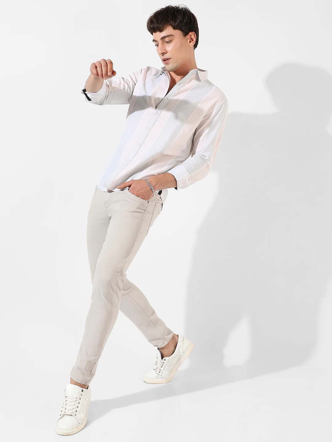 Striped Casual Shirt - Image 5