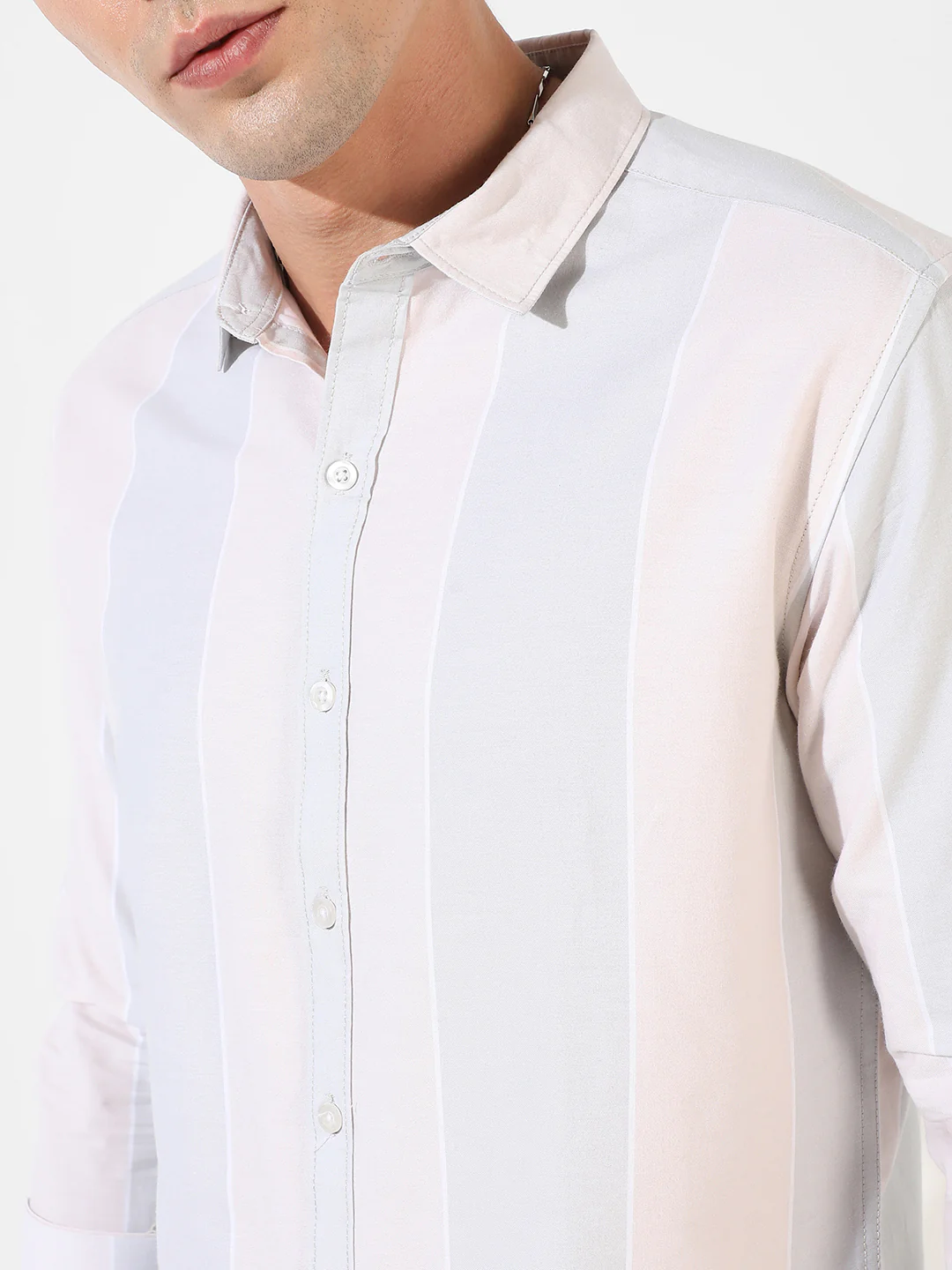 Striped Casual Shirt - Image 7