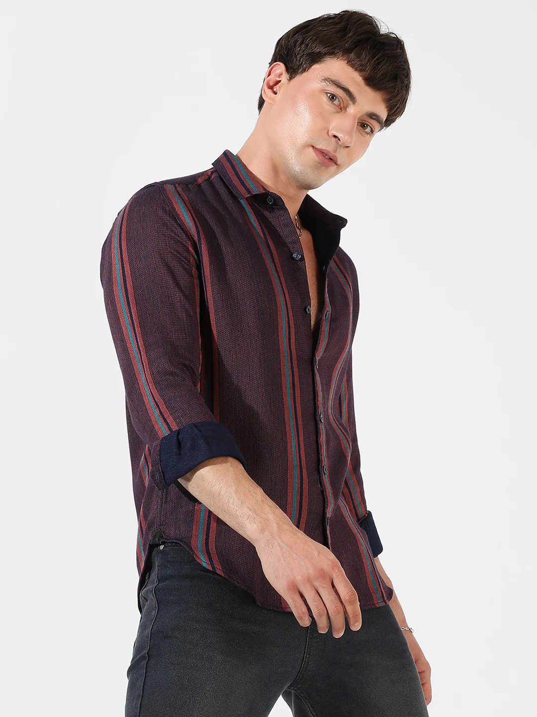 Striped Casual Shirt - Image 3