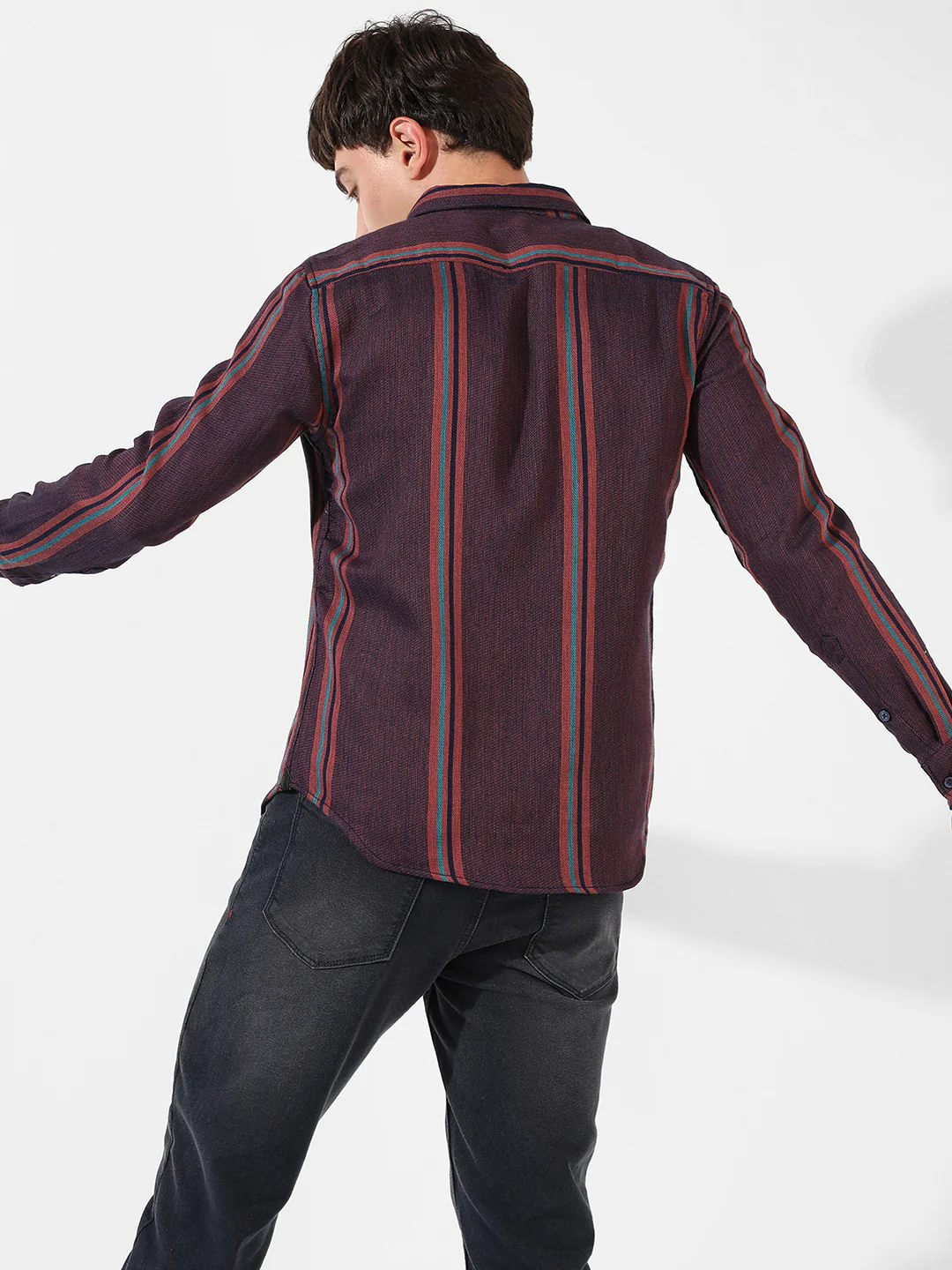 Striped Casual Shirt - Image 4