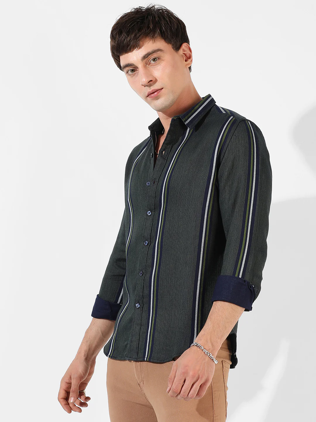 Striped Casual Shirt - Image 3