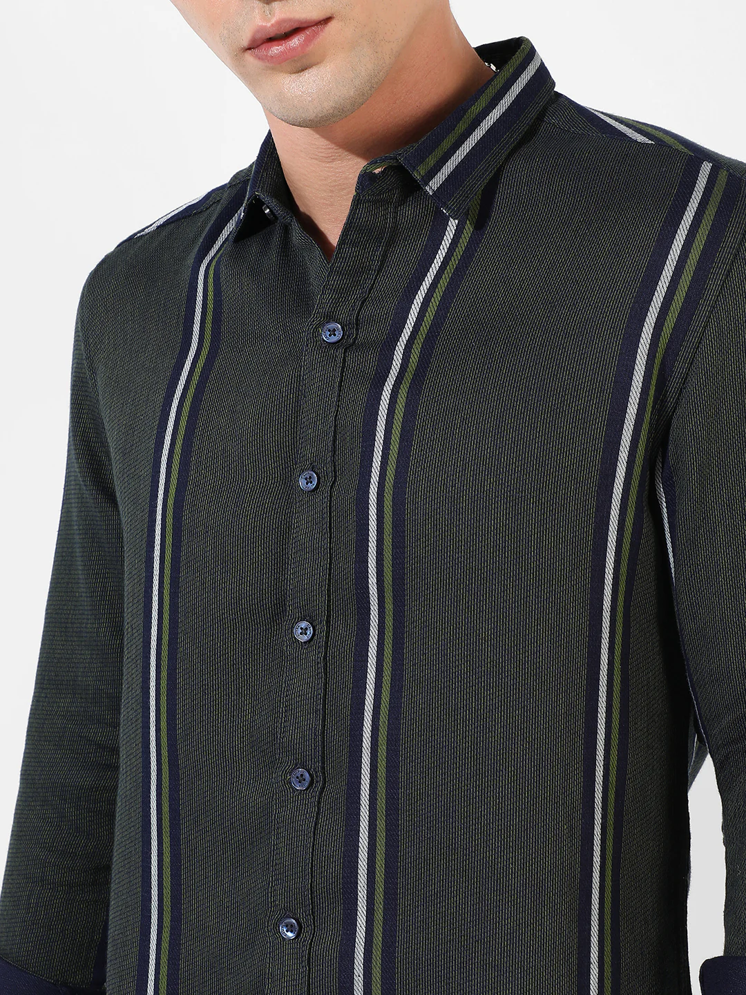 Striped Casual Shirt - Image 7