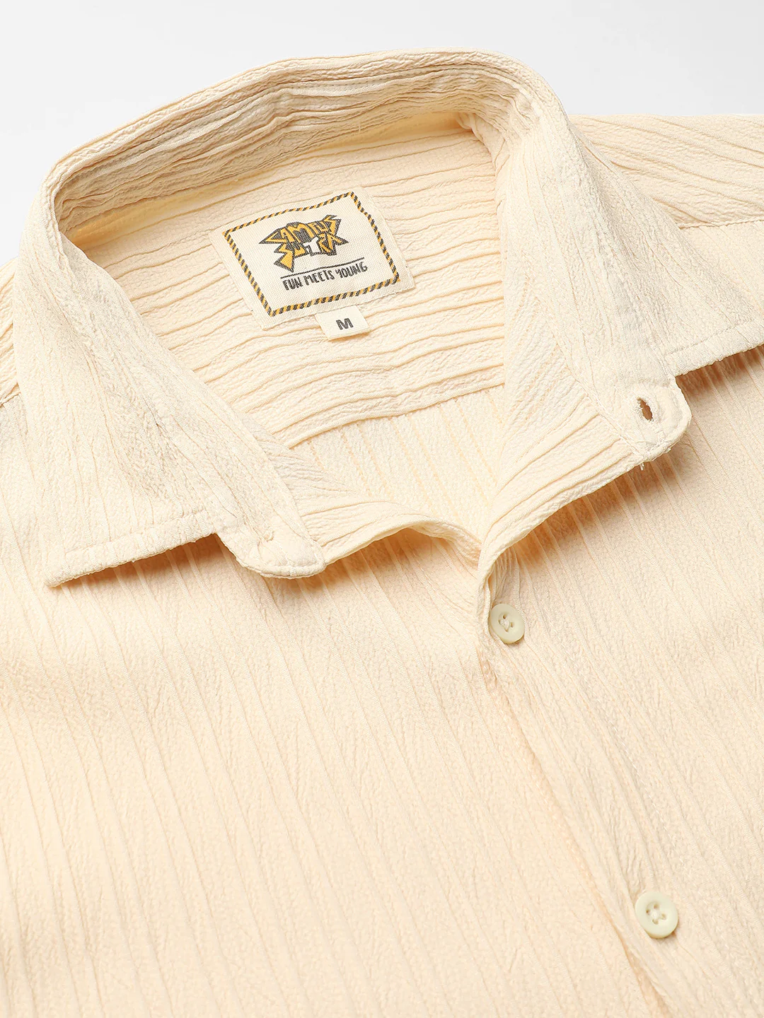 Self-Design Striped Shirt - Image 10