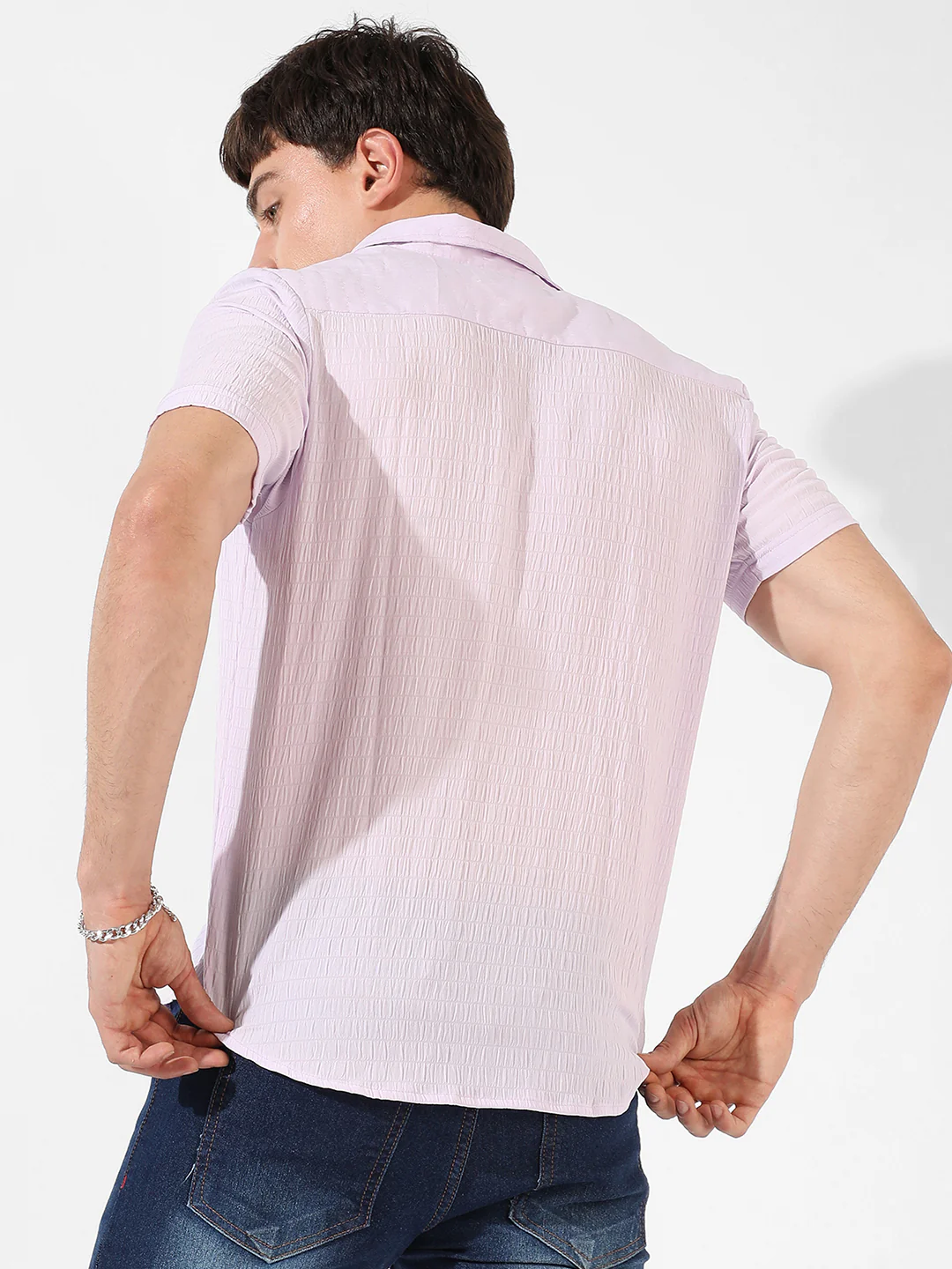 Ruched Casual Shirt - Image 4