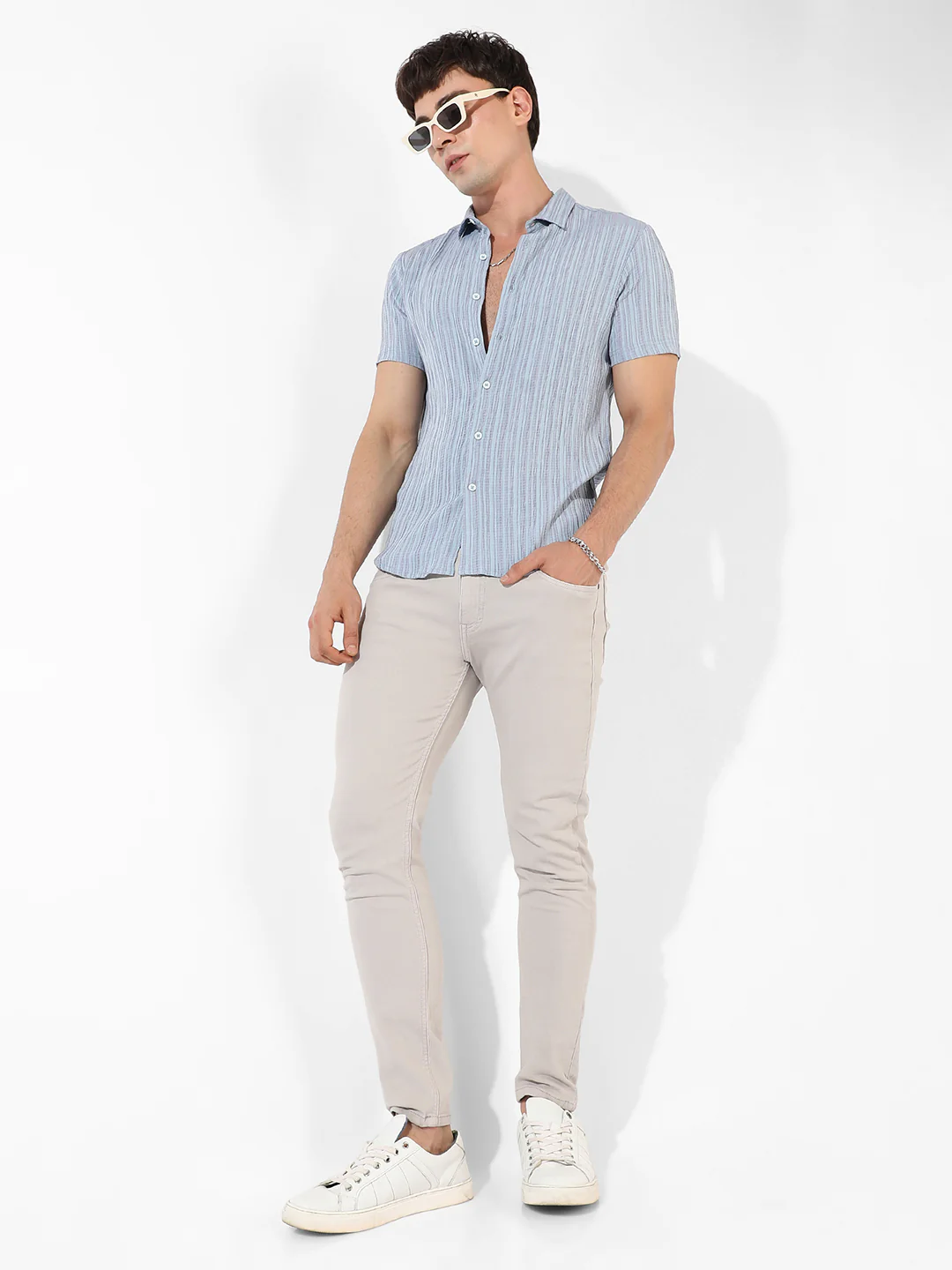 Crease-Stitched Shirt - Image 8