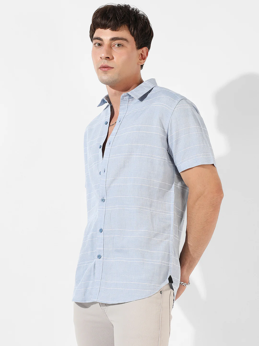 Textured Casual Shirt - Image 3