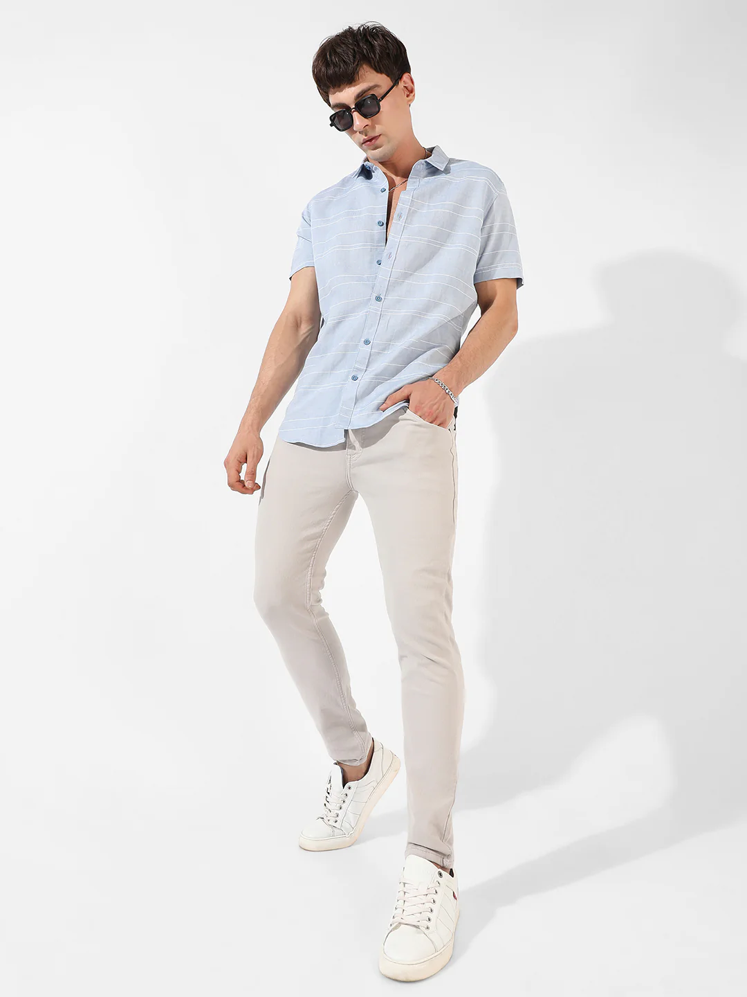 Textured Casual Shirt - Image 6